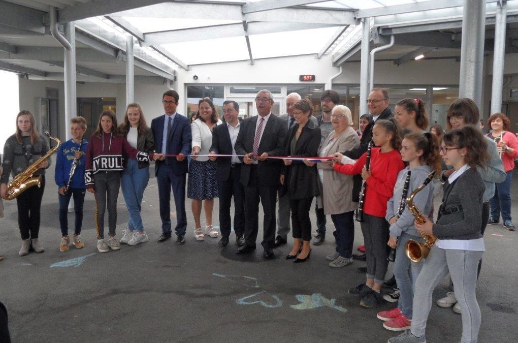 Inauguration du collège modernisé